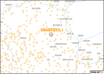 map of Hawaro Kili