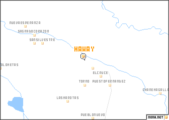 map of Haway