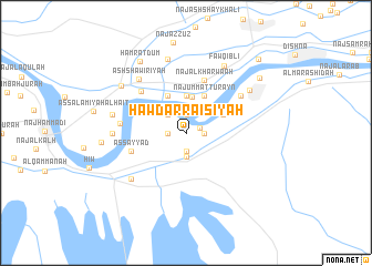 map of Ḩawḑ ar Raʼīsīyah