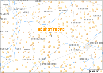 map of Ḩawḑ aţ Ţarfāʼ