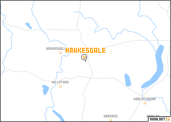 map of Hawkesdale