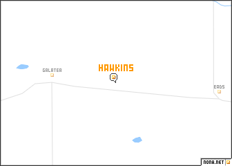 map of Hawkins