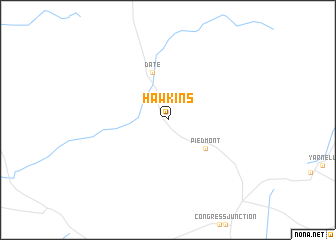 map of Hawkins