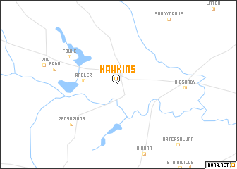 map of Hawkins
