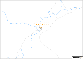 map of Hawkwood