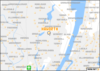 map of Haworth