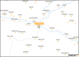 map of Hawra