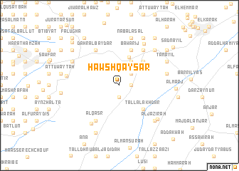 map of Ḩawsh Qayşar