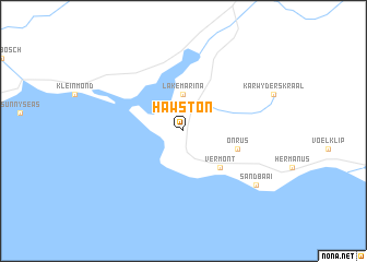 map of Hawston