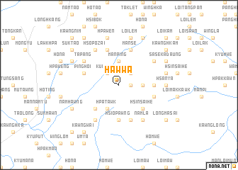 map of Hawwa