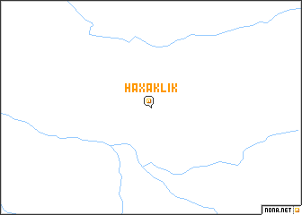 map of Haxaklik