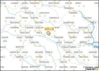 map of Hâ Xá