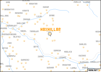 map of Haxhillar