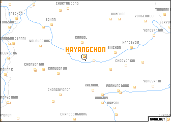 map of Hayang-ch\