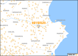 map of Hayang-ni