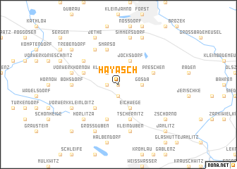 map of Hayasch