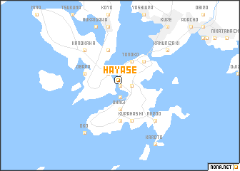 map of Hayase