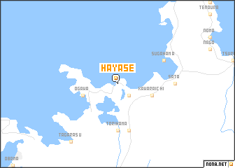 map of Hayase