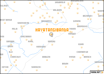 map of Haya Tangi Bānda