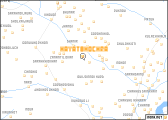map of Hāyāt Bhochra