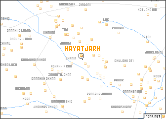 map of Hāyāt Jarh