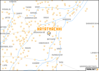 map of Hayāt Māchhi