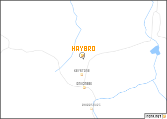 map of Haybro