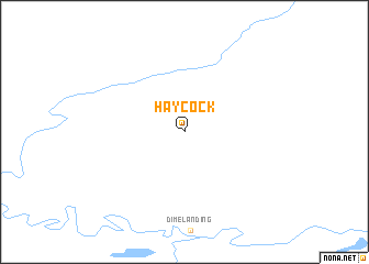 map of Haycock