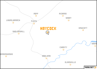 map of Haycock