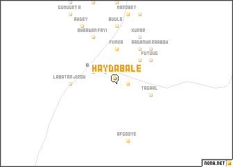 map of Haydabale