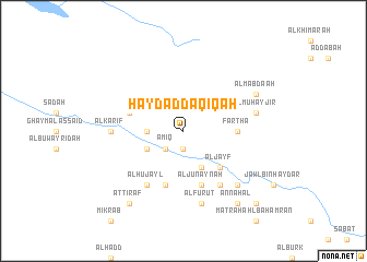 map of Ḩayd ad Daqīqah