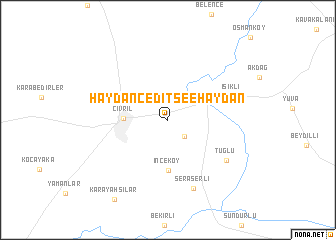 map of Haydancedit see Haydan