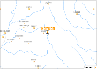 map of Haydān