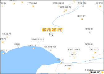 map of Haydariye