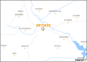 map of Haydere