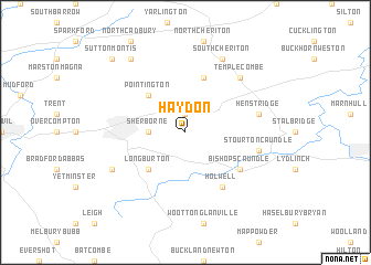 map of Haydon