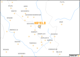 map of Hayelo