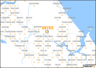 map of Ha Yên