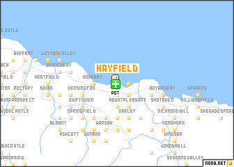 map of Hayfield