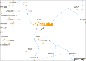 map of Hayin Alhaji