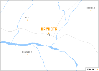 map of Haykota