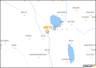 map of Hāykʼ