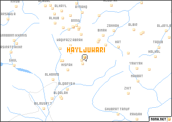 map of Ḩayl Juwārī