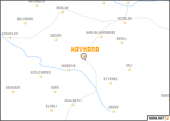 map of Haymana