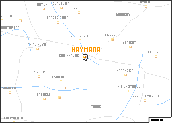 map of Haymana