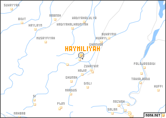 map of Ḩaymilīyah