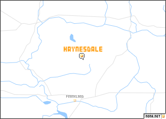 map of Haynesdale