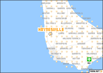 map of Haynesville