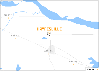 map of Haynesville