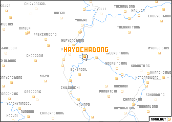 map of Hayŏch\